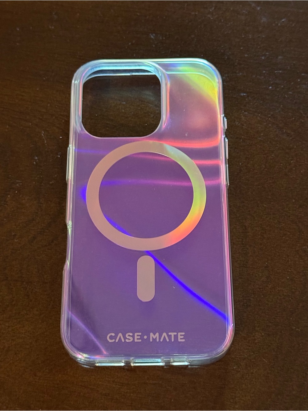 case-mate Iridescent Purple MagSafe Clear Phone Case